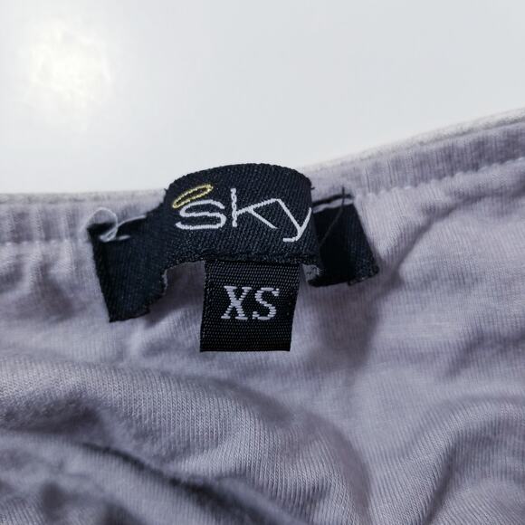 Sky Gray Braided Detail Empire Waist Halter Maxi Dress - Picture 3 of 13